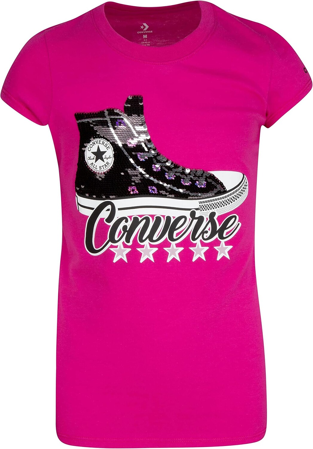 

Футболка Converse Logo Blocked Tee, цвет Prime Pink
