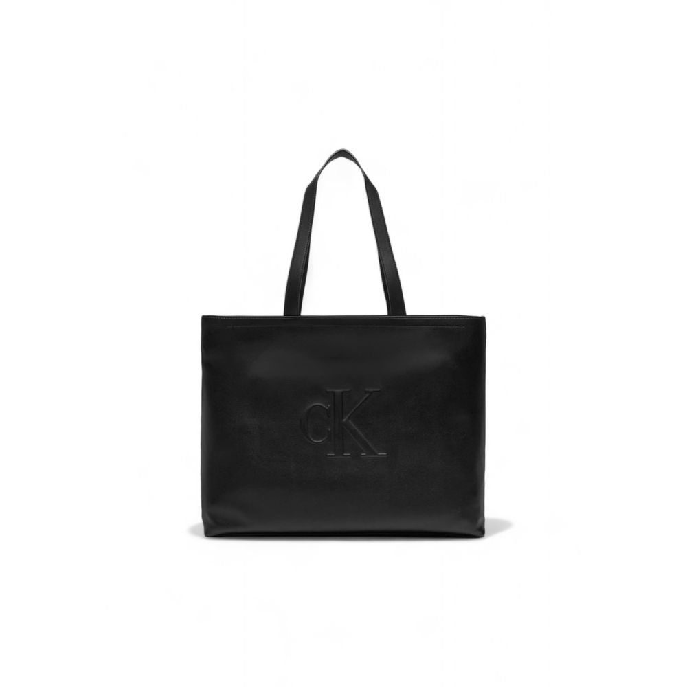 

Черная полиэтиленовая сумка Calvin Klein Jeans