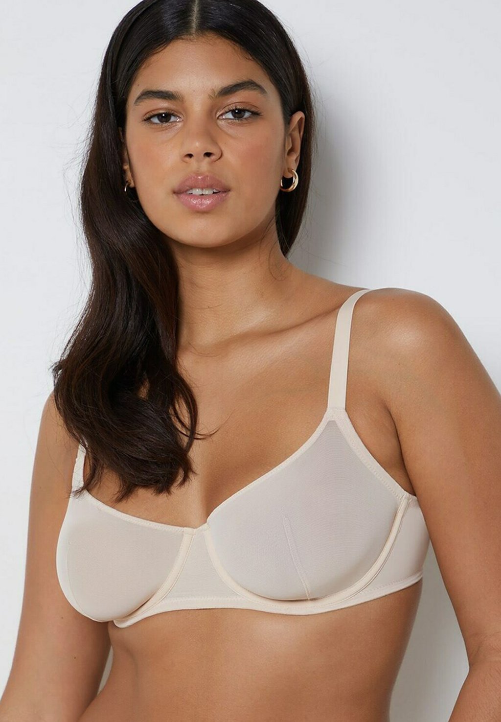 

Бюстгальтер балконет PURE MESH Etam, песочный