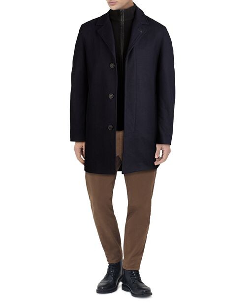 

Классический топпер Melton Cole Haan, цвет Blue