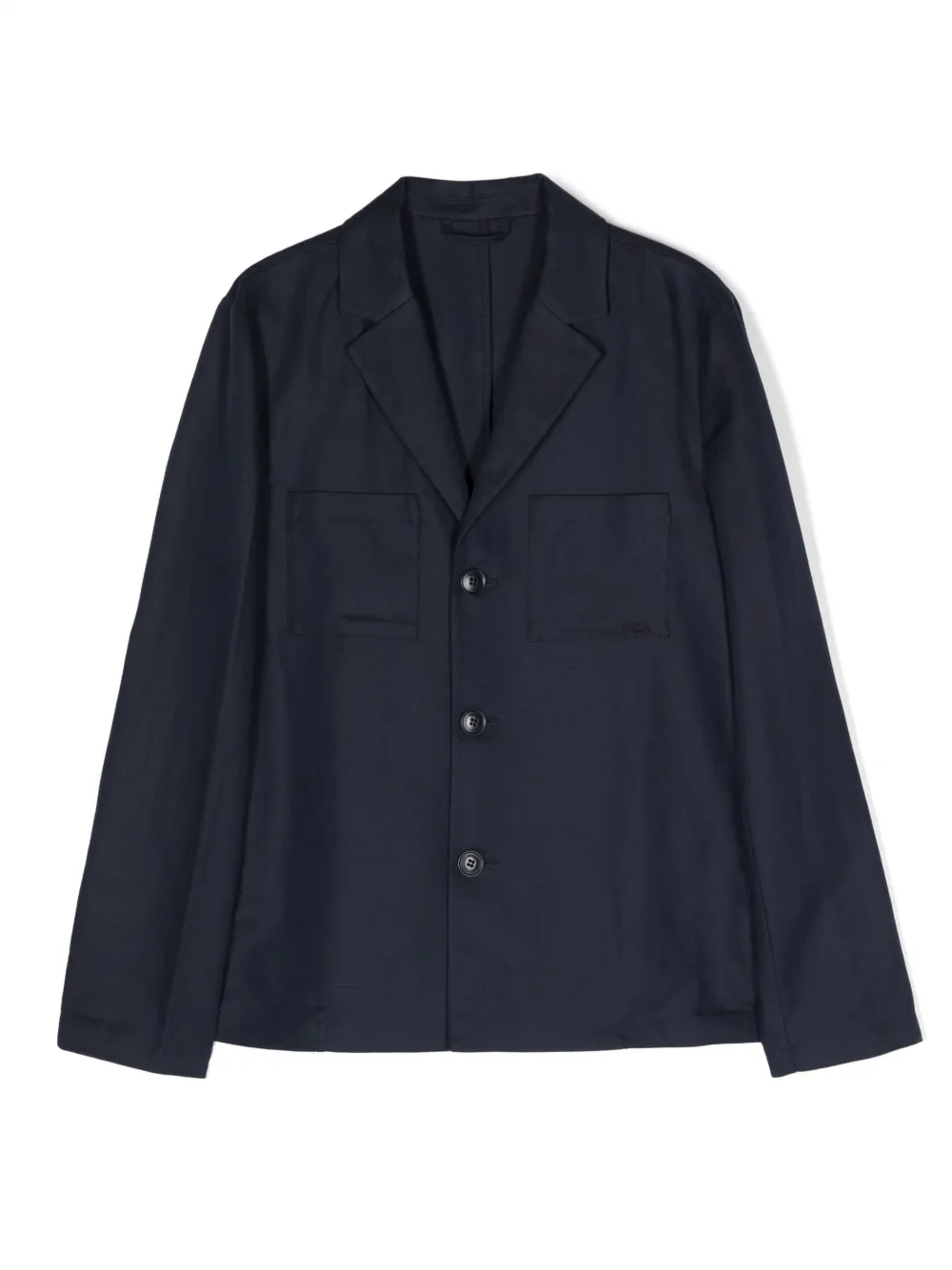

Блейзер на пуговицах Emporio Armani Kids, синий