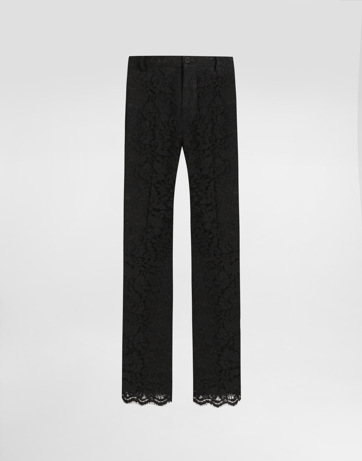

Брюки из кордоне кружева Dolce & Gabbana, черный