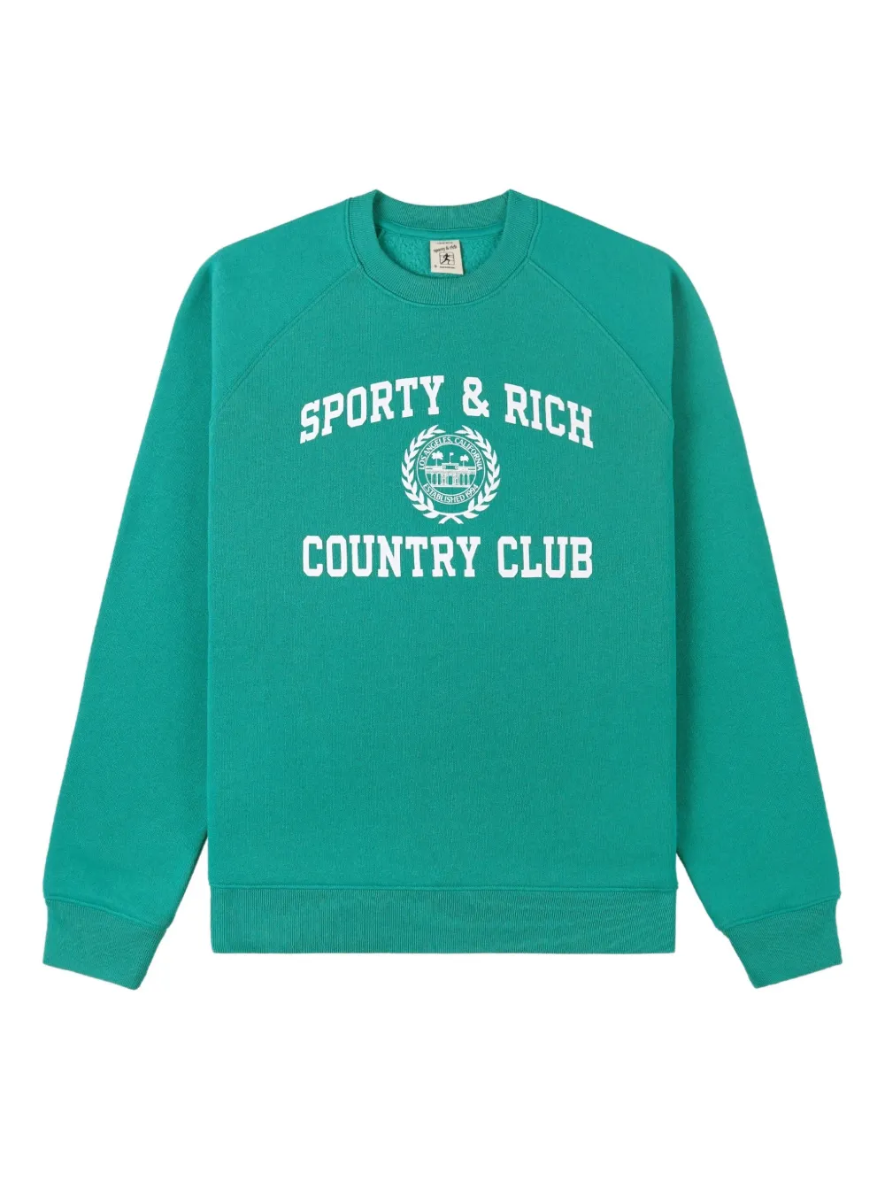 

Толстовка с графичным принтом Sporty & Rich, зеленый