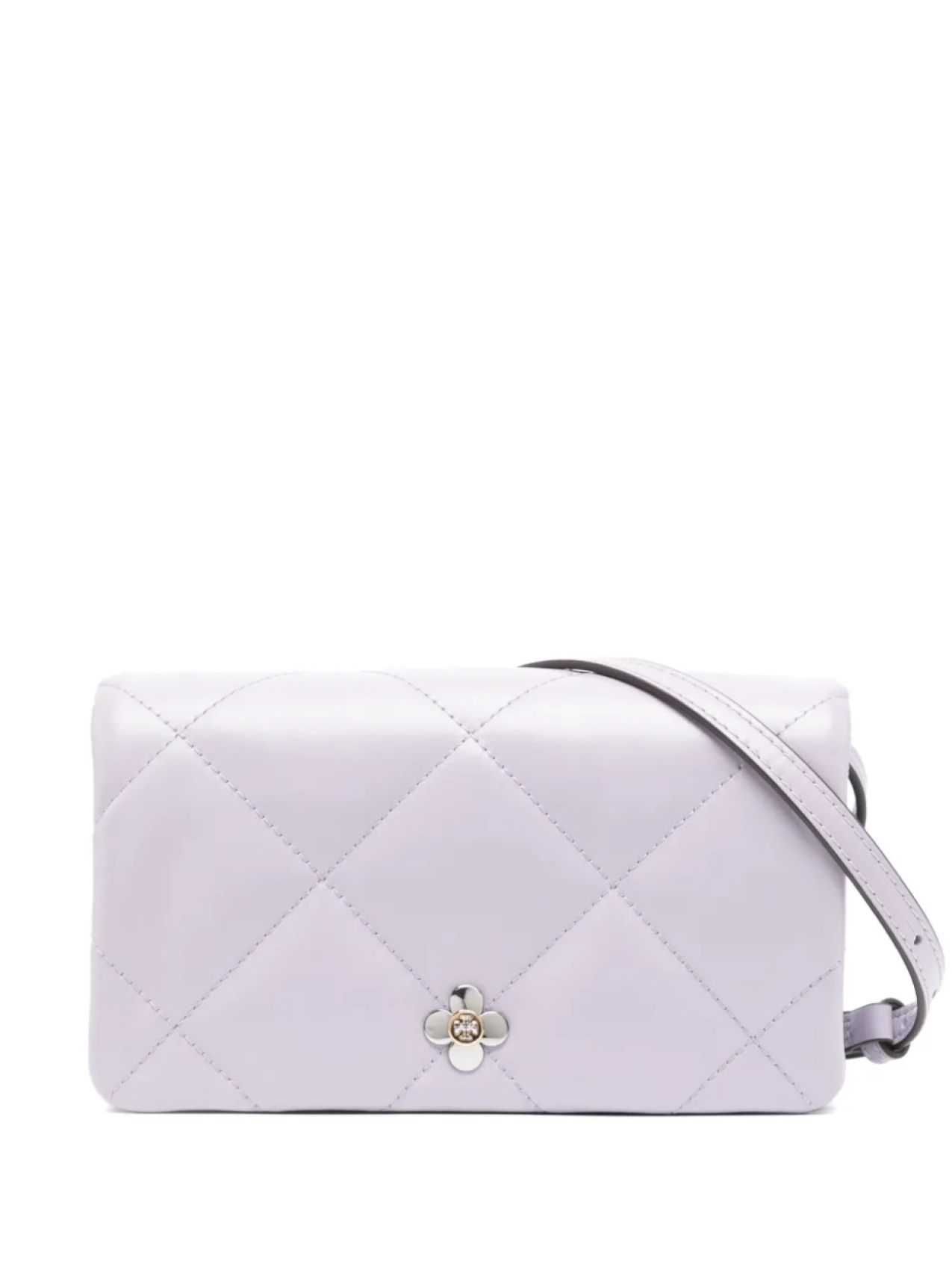 

Кошелек Kira Clover с цепочкой Tory Burch, фиолетовый
