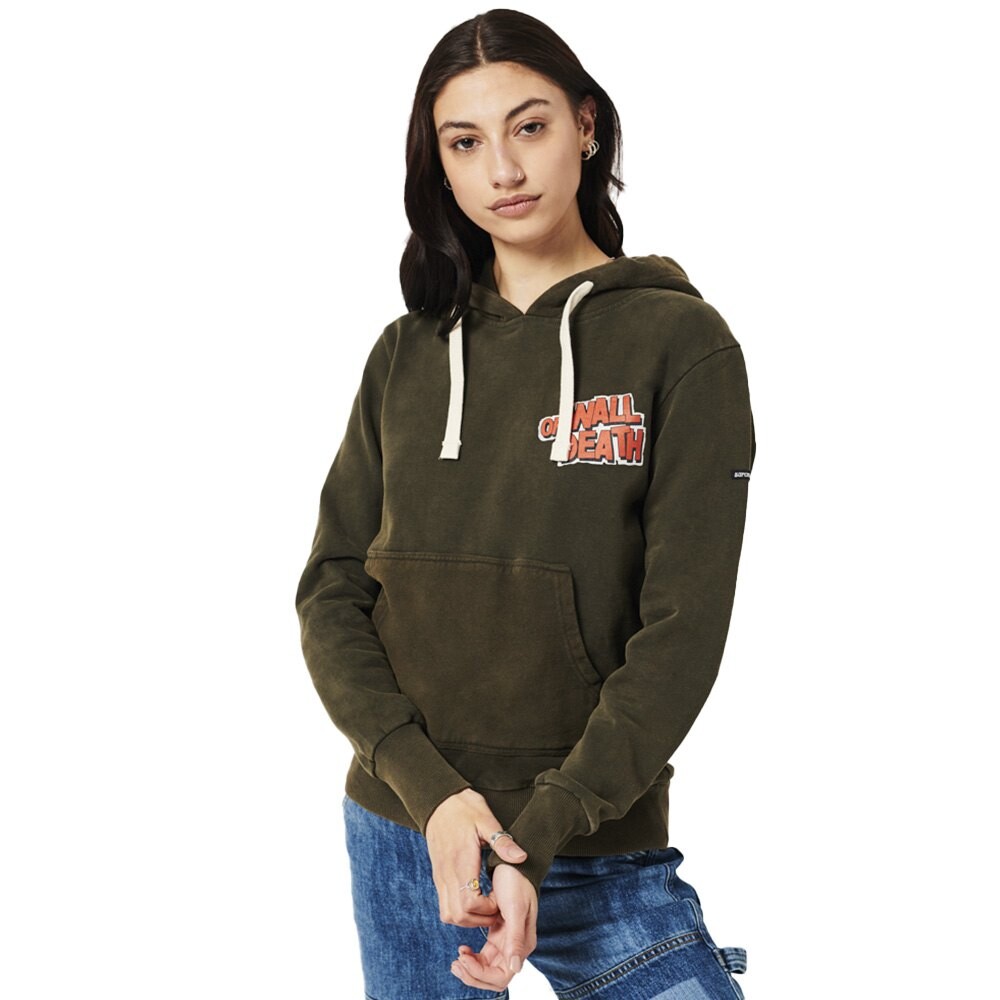 

Худи Superdry Vintage Crossing Lines, зеленый