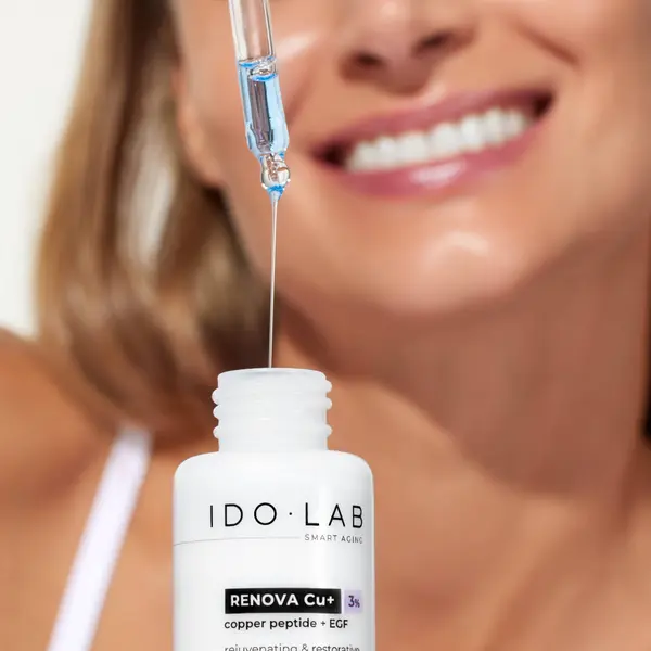 Сыворотка Ido Lab — Омолаживающая с пептидом меди, Renova cu+, 30 мл — фото 4