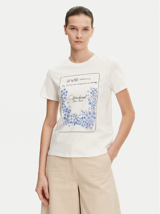 

Футболка обычного кроя Teiera 2515971052 Weekend Max Mara, белый