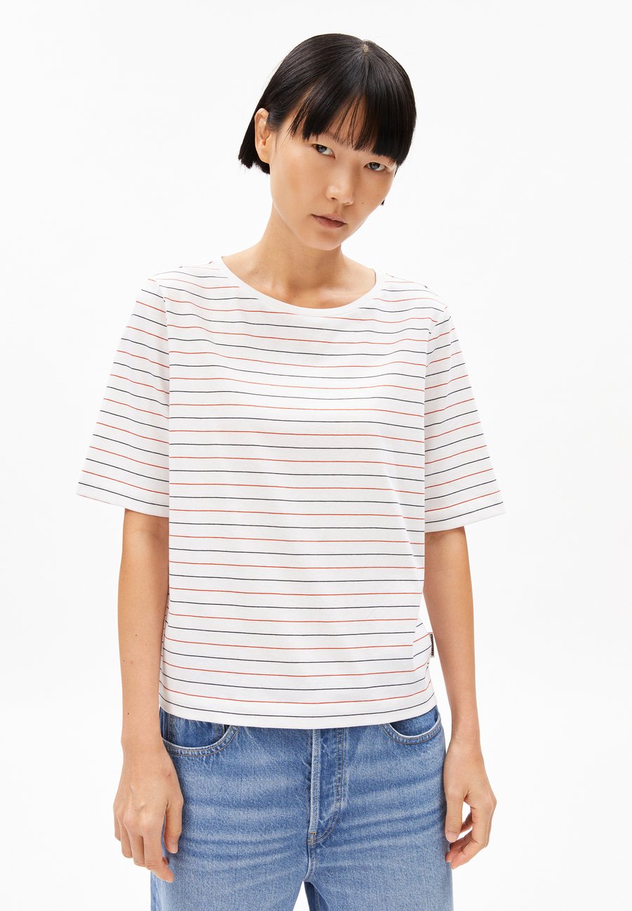 

Футболка ARMEDANGELS FINIAA FRENCH RIVIERAA, White Coral Blush Night Sky/Multi-Coloured, Белый, Футболка ARMEDANGELS FINIAA FRENCH RIVIERAA, White Coral Blush Night Sky/Multi-Coloured