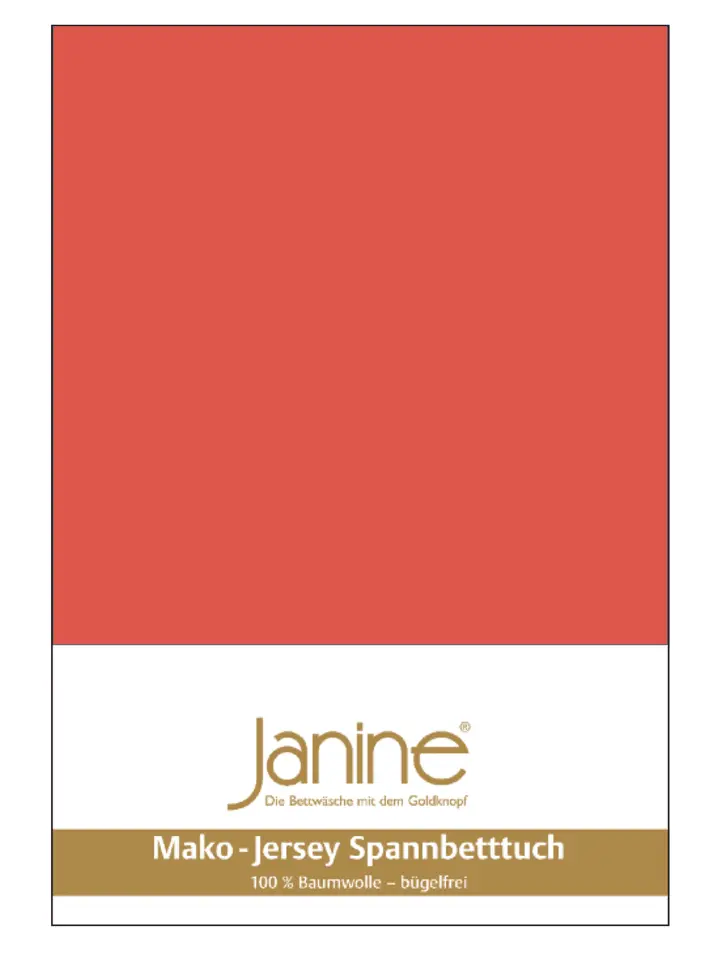 

Простыня Janine, цвет koralle