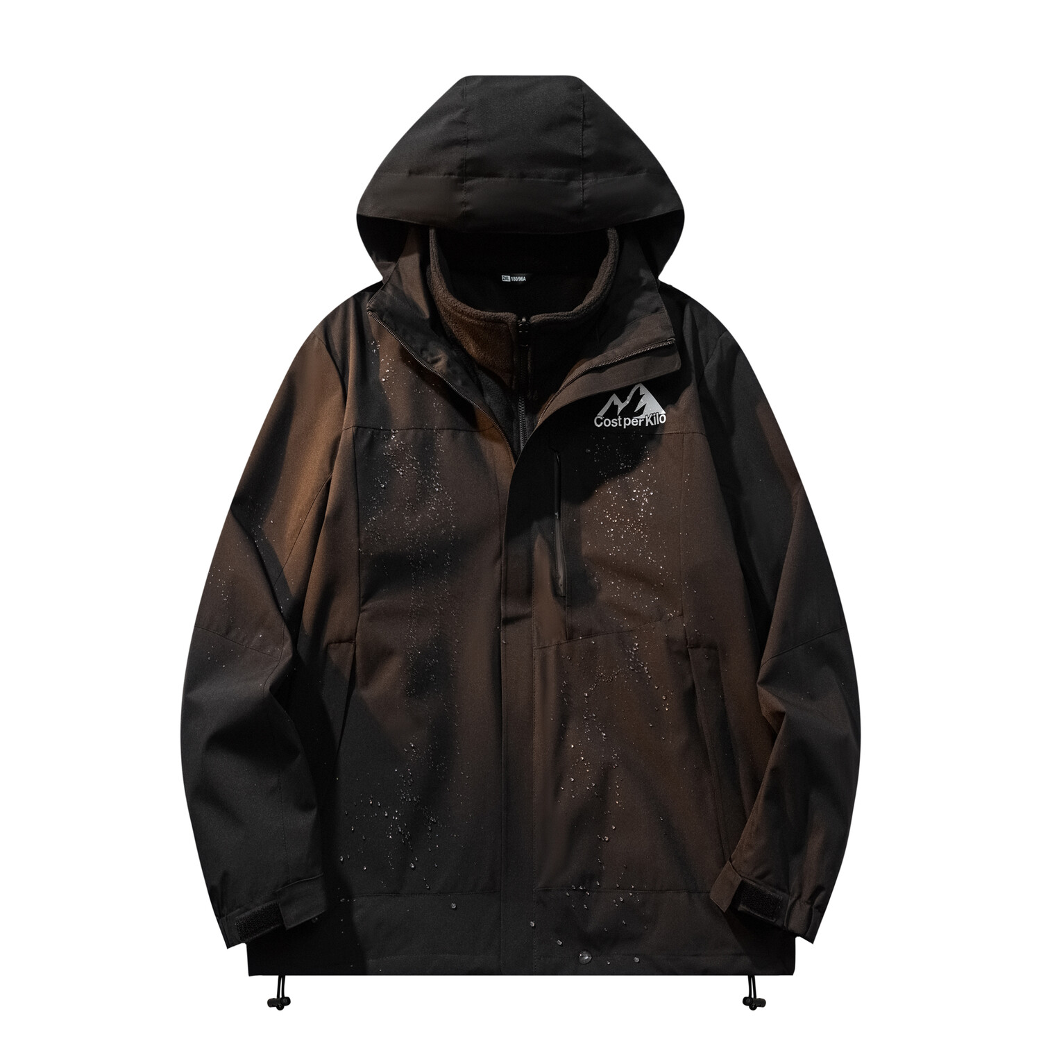 

Куртка Cost Per Kilo с капюшоном, желтый