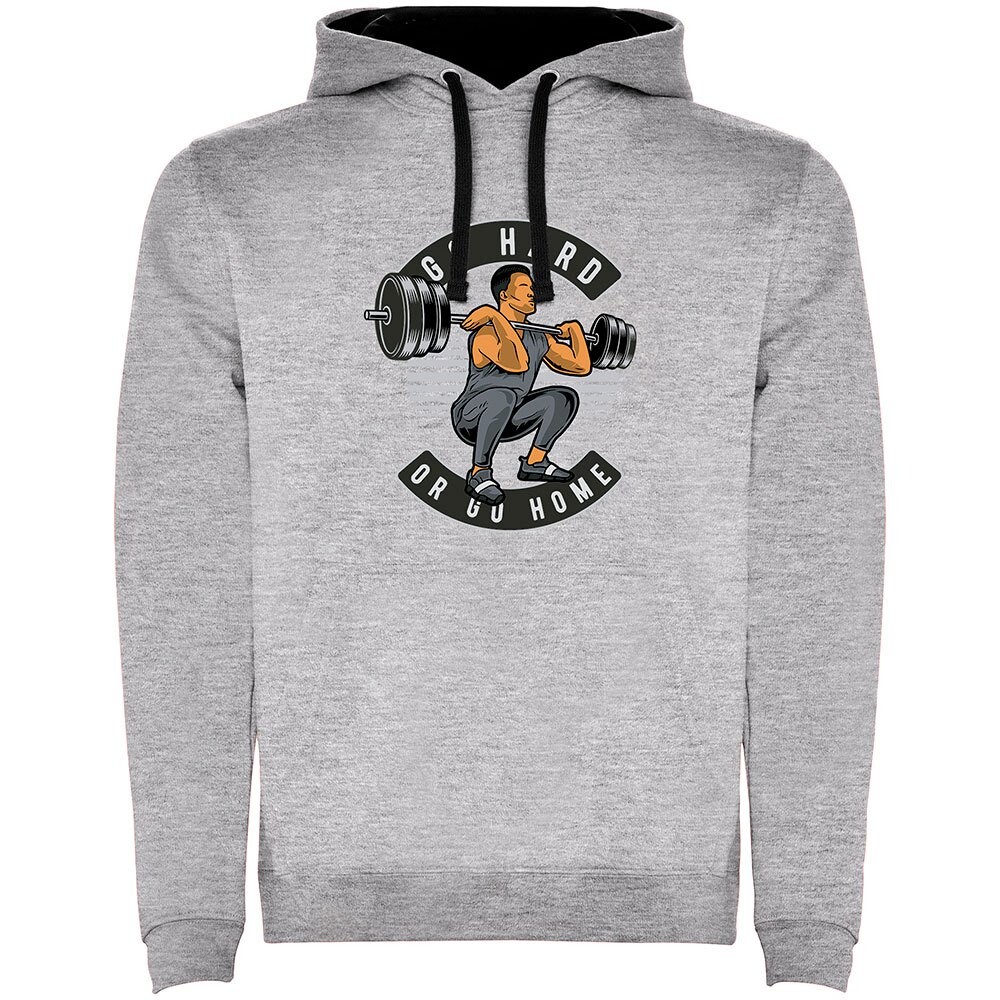 

Худи Kruskis Go Hard Two-Colour, серый
