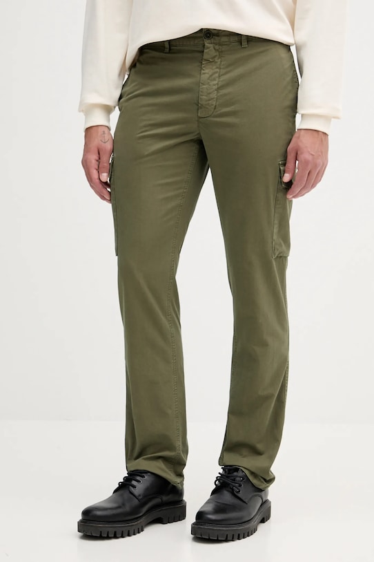 

Хлопковые брюки Tommy Hilfiger, зеленый