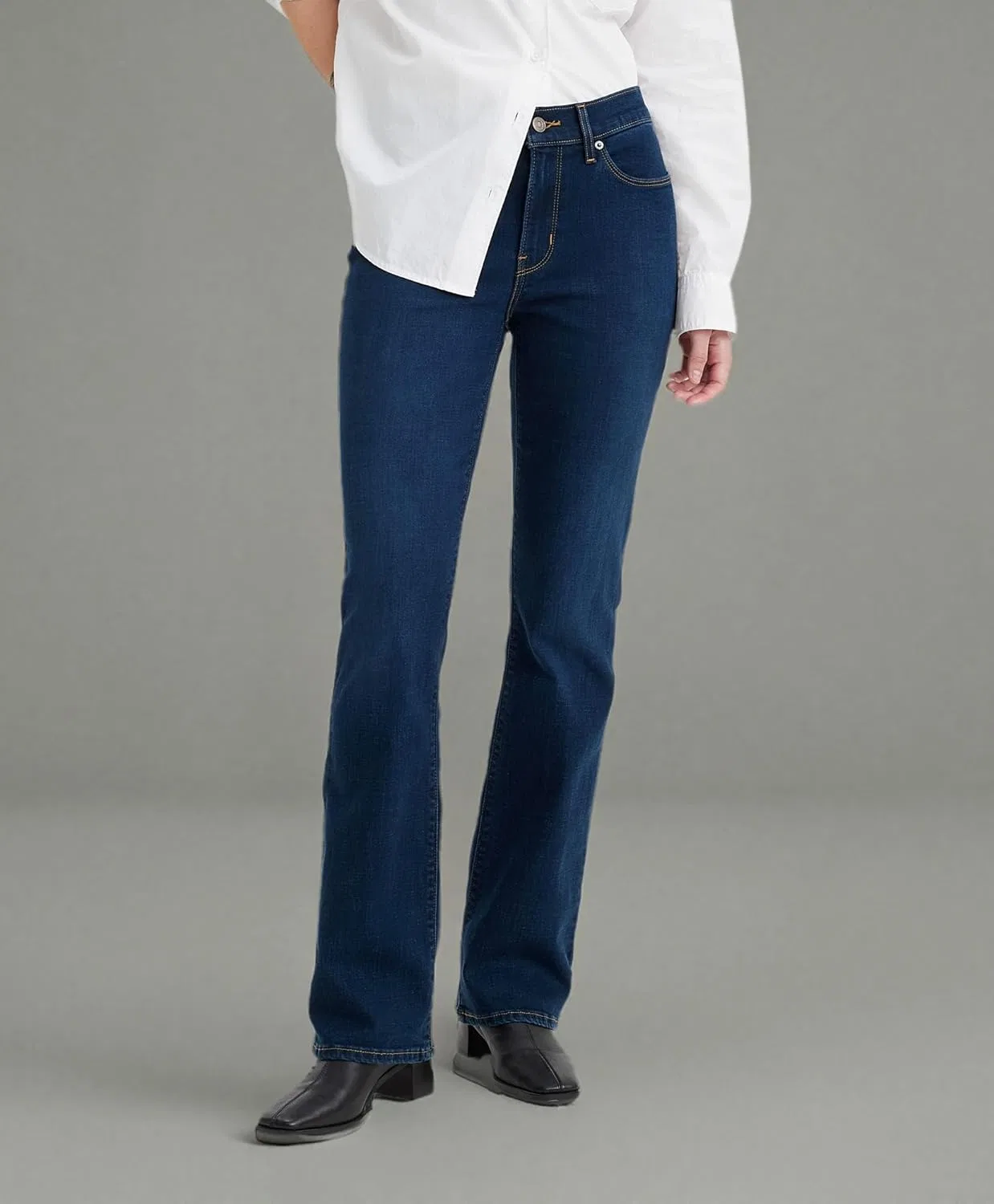 Джинсы Levi's Classic Bootcut, темно-синий — фото 4