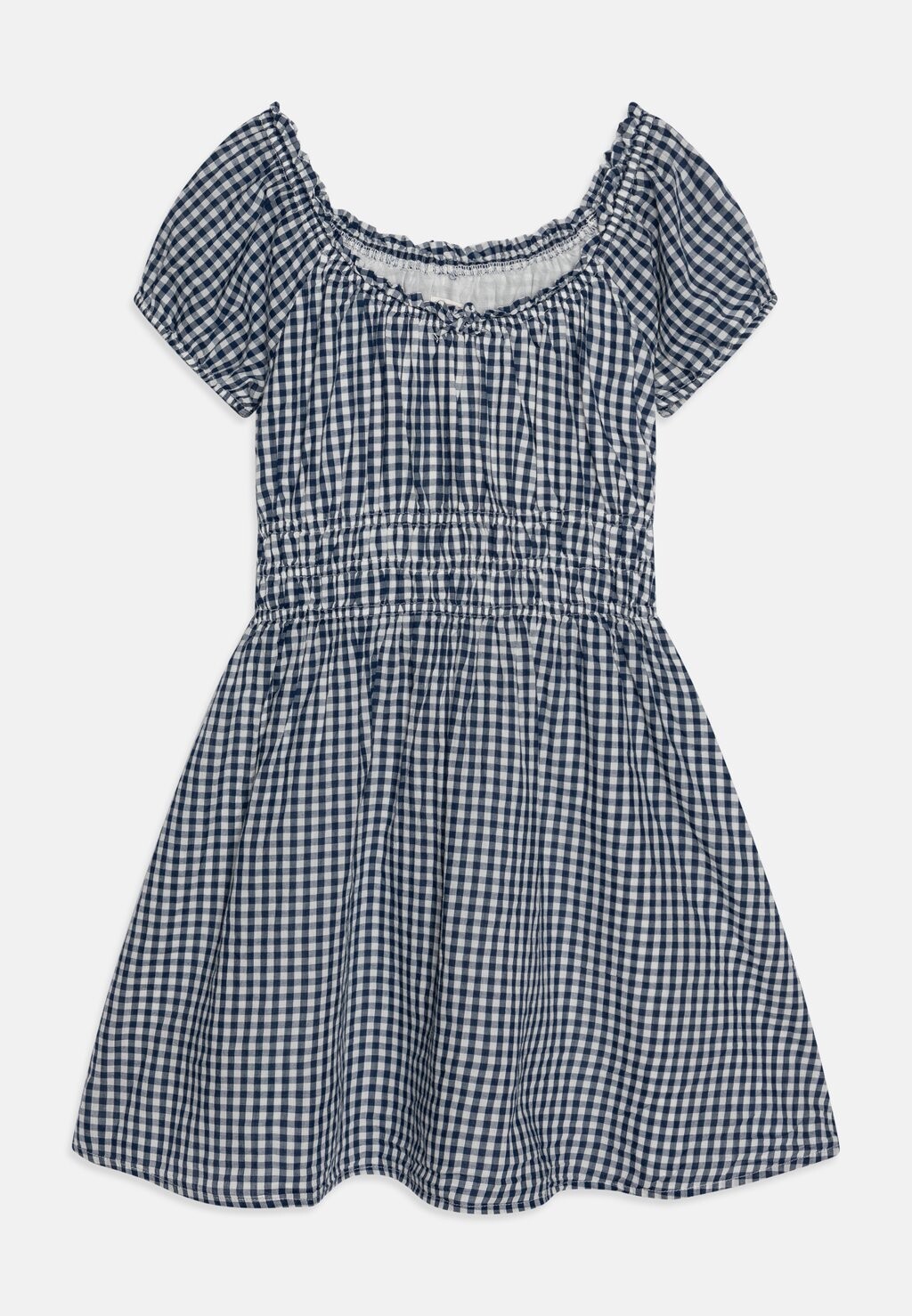 

Дневное платье Gingham Dress GAP, темно-синее