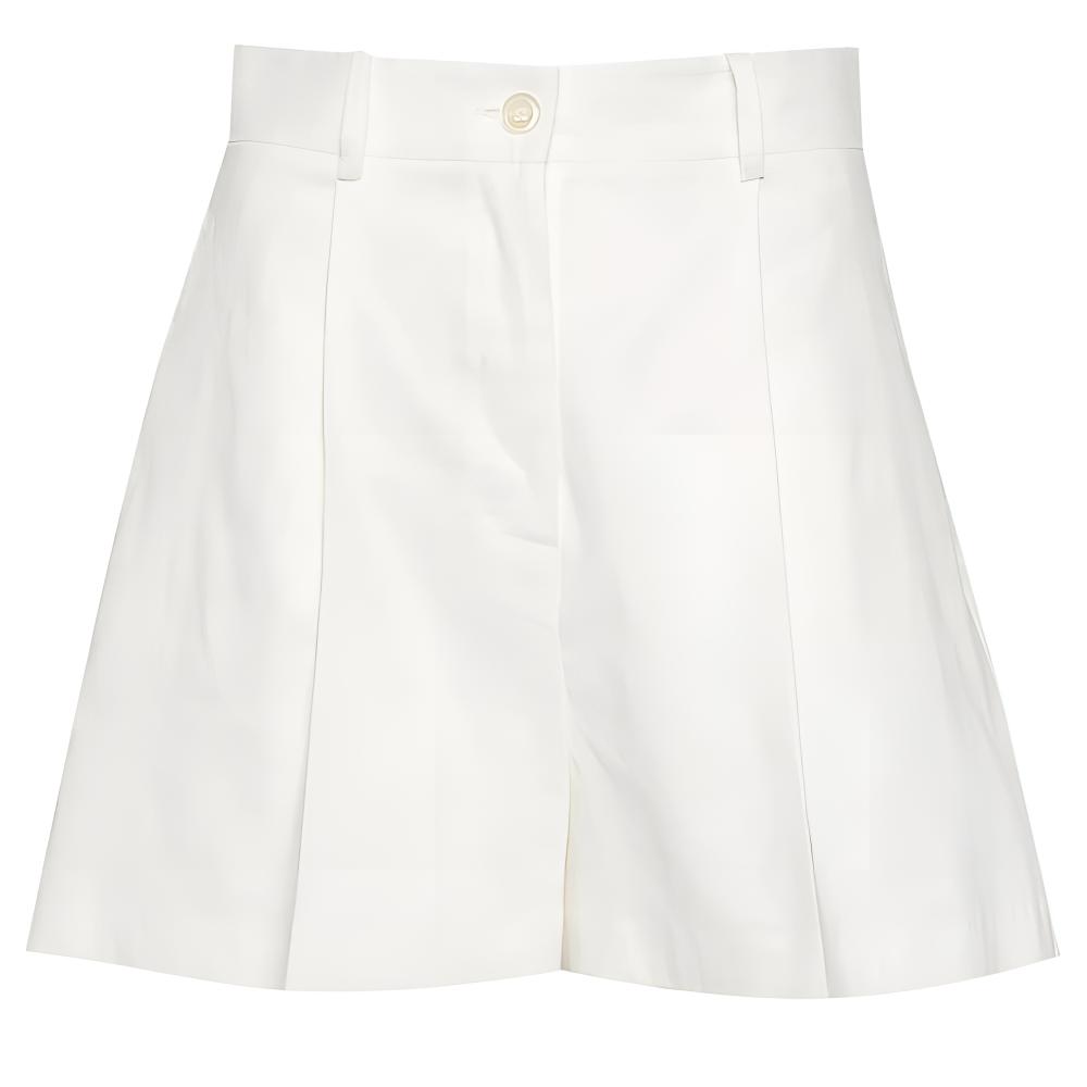

PINKO Льняные шорты Tailored повседневные шорты Women's White