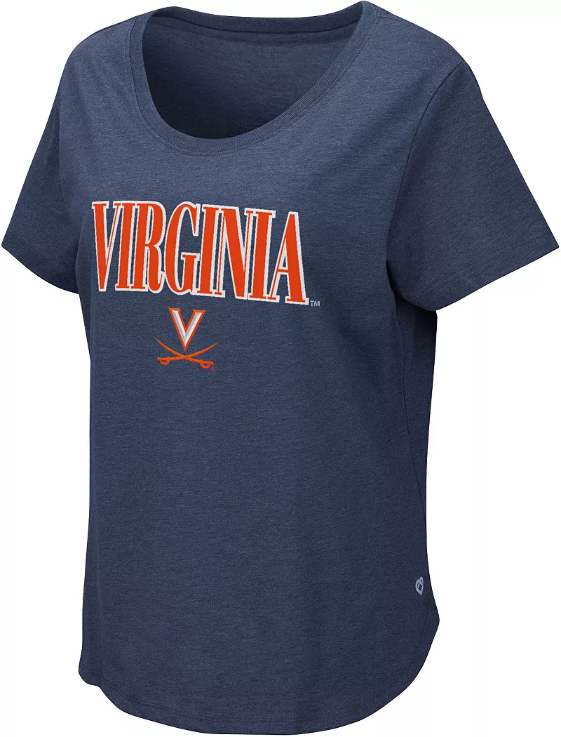 

Женская темно-синяя футболка Colosseum Virginia Cavaliers