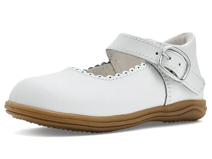 Туфли с оборками Chloe L'Amour Shoes Kids, Neutral White