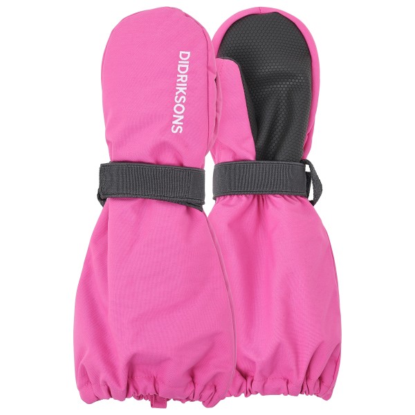 

Детские большие перчатки 7 (средние) Didriksons, розовый