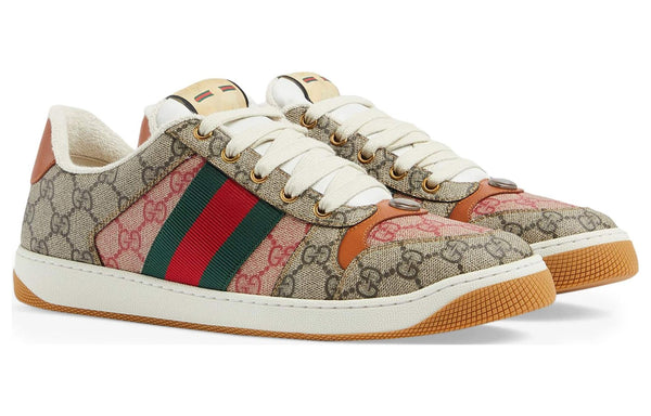 Кроссовки screener year of the rabbit sneakers 'brown beige' Gucci, коричневый — фото 3