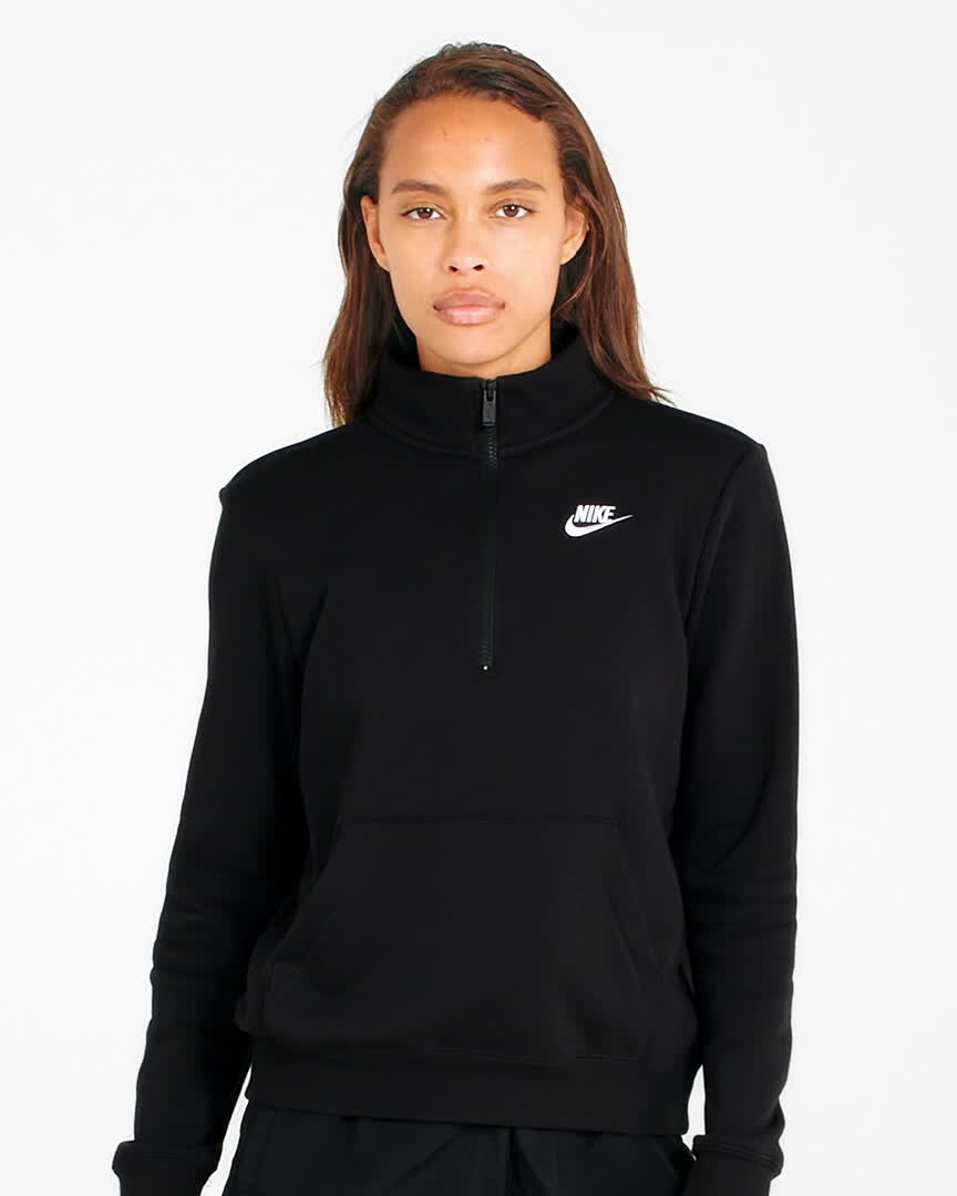 Толстовка Nike Sportswear Club Fleece, цвет Birch Heather/Black — фото 2