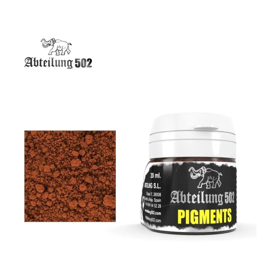 

Стандартная ржавчина, Abteilung 502 - Pigments