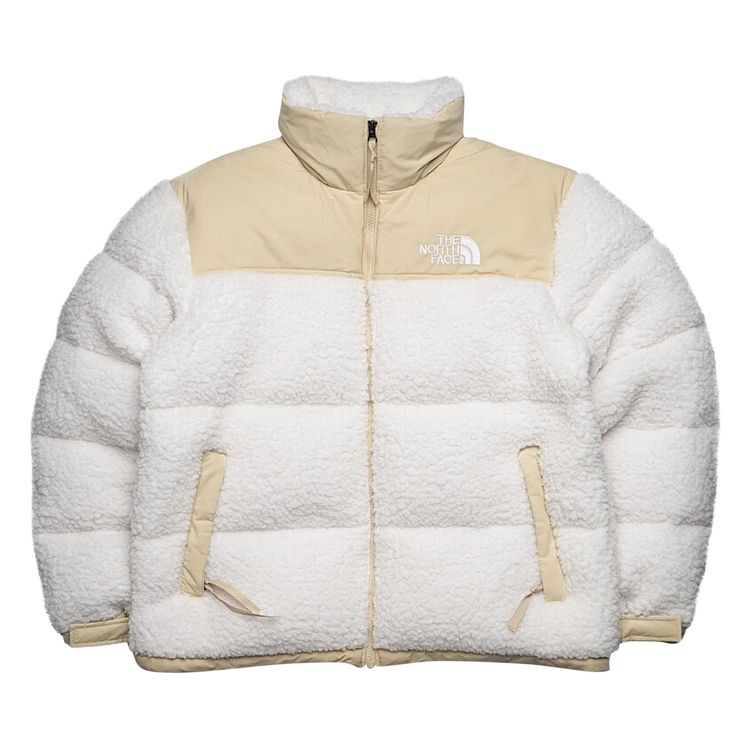 

Куртка The North Face Sherpa Nuptse Jacket Gardenia/White, белый