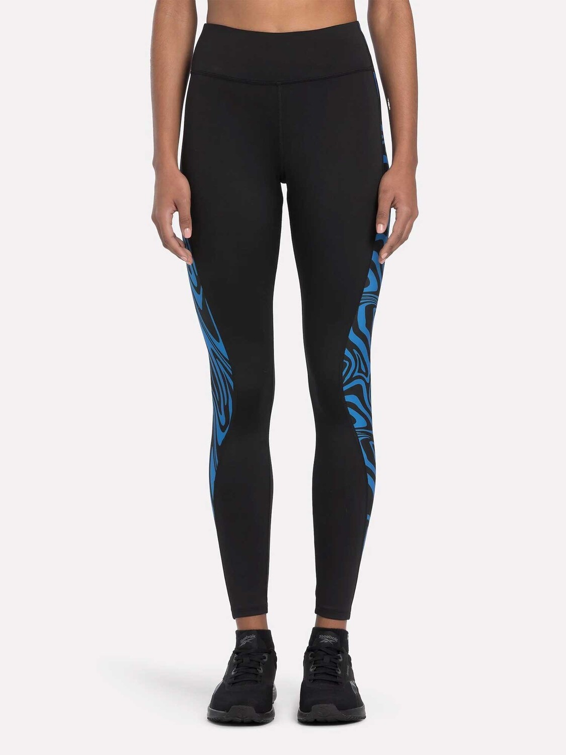 

Тайтсы Reebok MOD SAFARI POLY TIGHT, черный