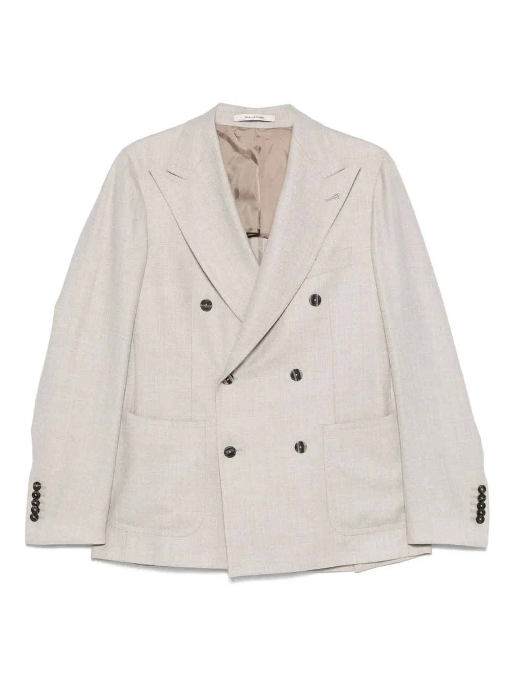 

Двубортный пиджак Tagliatore, нейтральный