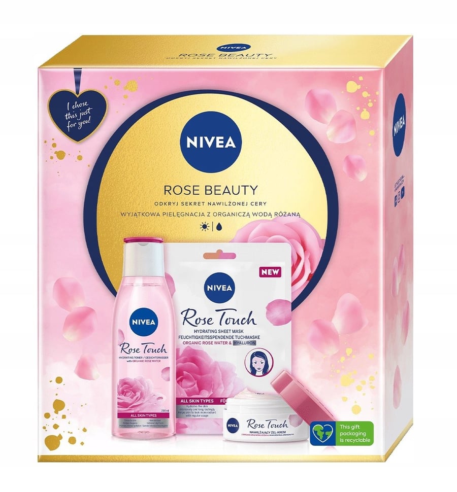 

Набор косметики Nivea Rose Beauty для нее в подарок