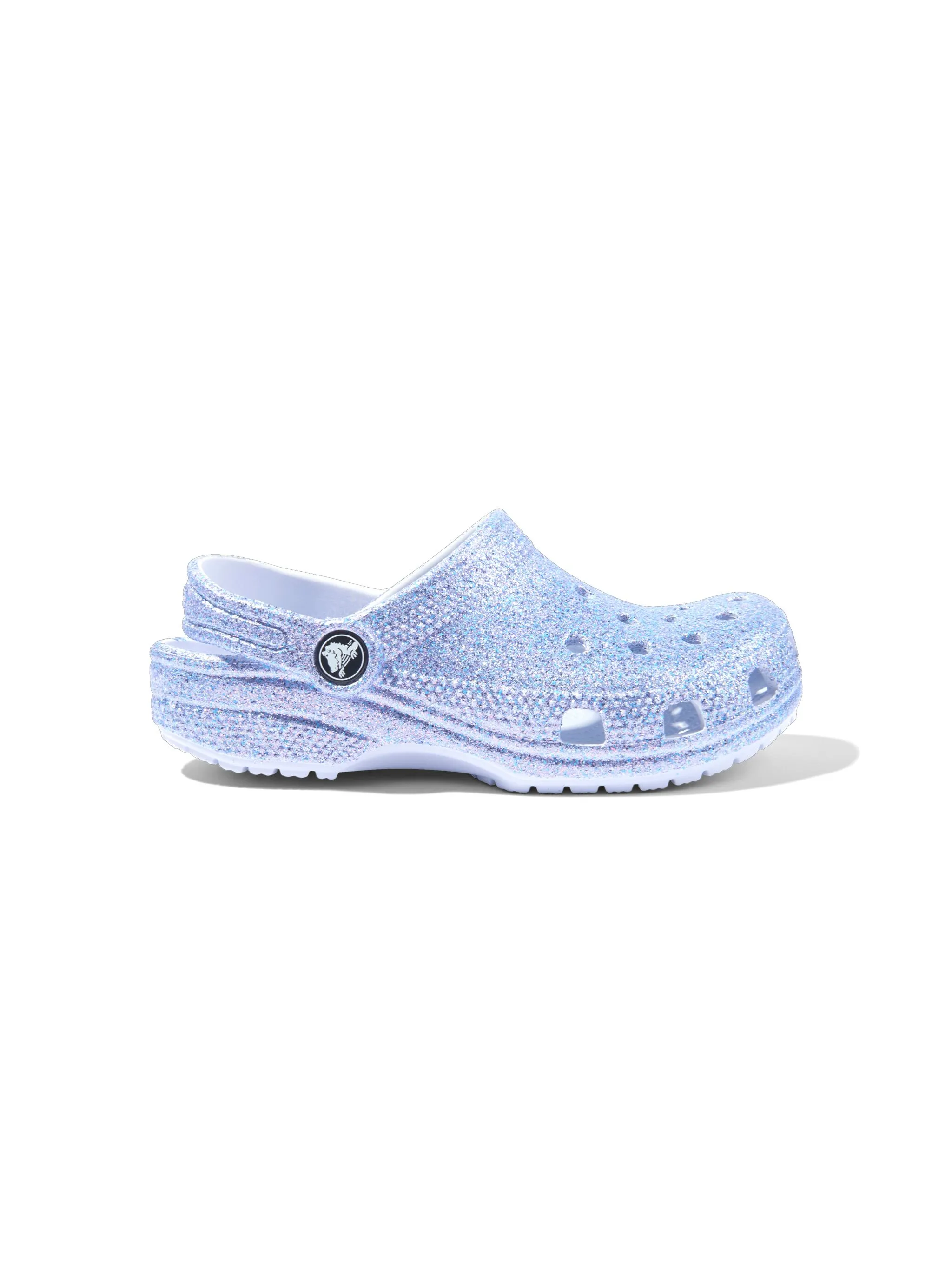 

Сандалии на липучках с блестками Crocs Kids, синий
