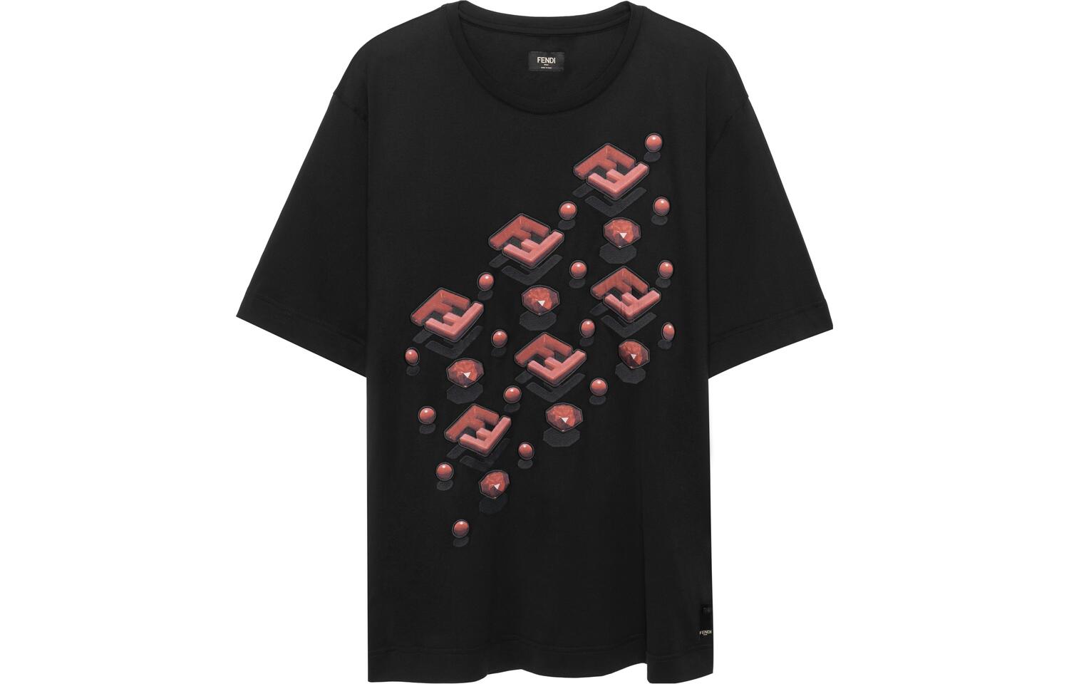 

Футболка FENDI, черный