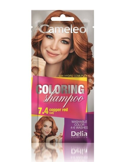 

Шампунь-краска, 7.4 Руди Delia Cosmetics, Cameleo