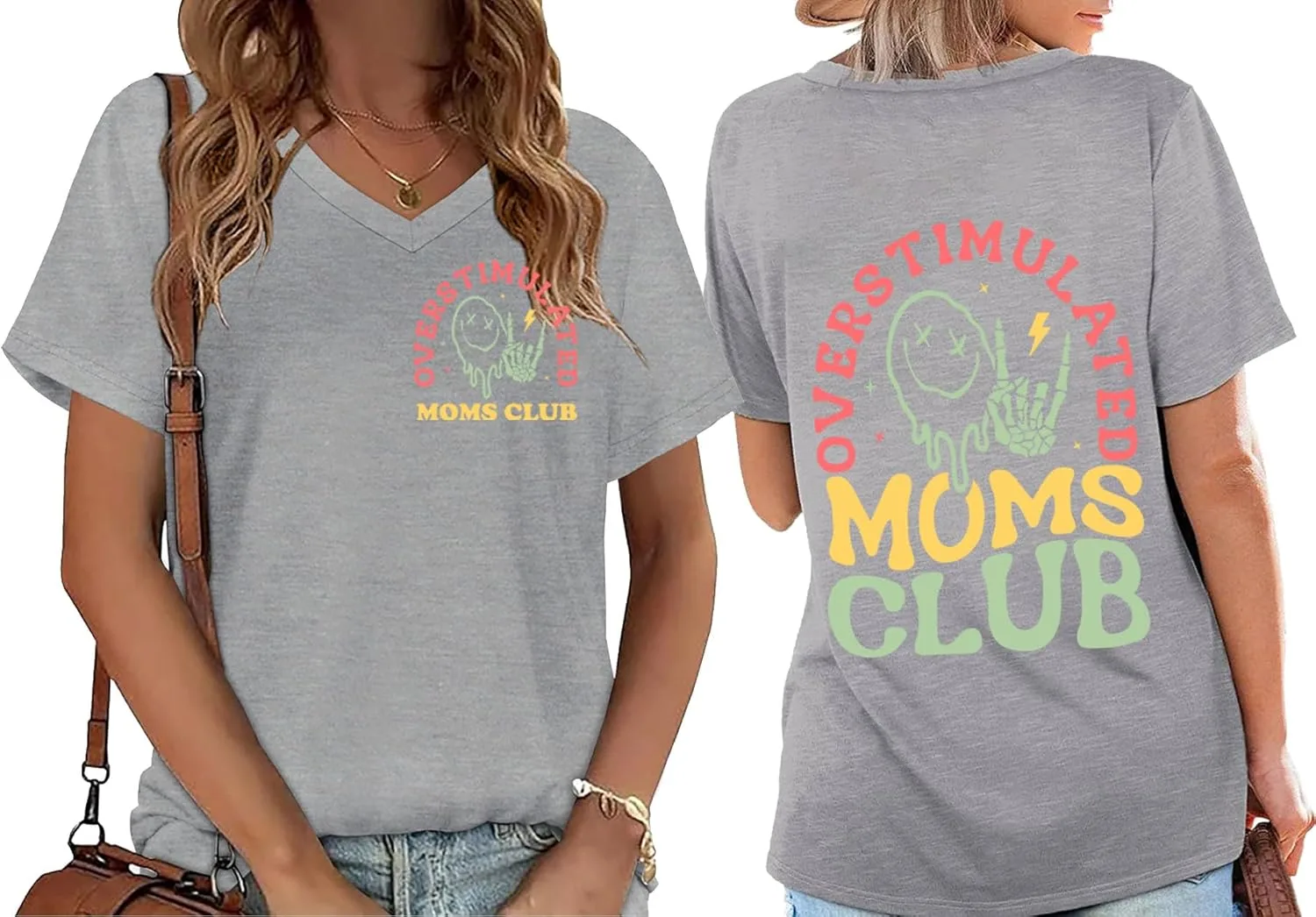 

Футболка Overstimulated Moms Club