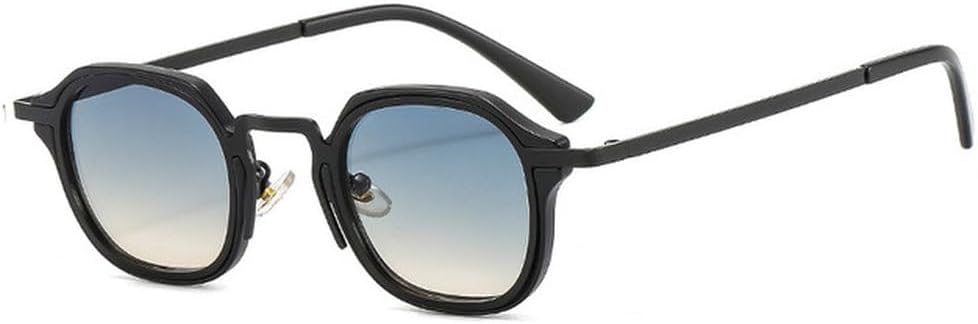 

Винтажные маленькие женские солнцезащитные очки для мужчин, популярные модные солнцезащитные очки с градиентными линзами, женские очки с защитой от УФ-излучения UV400, панк-очки HHZZYVY, Black-greenbrown