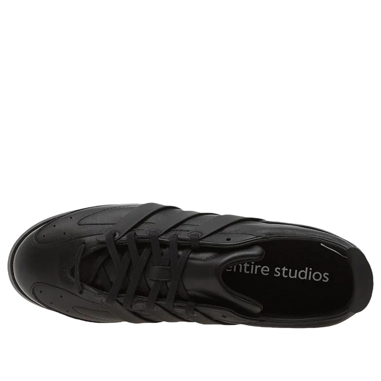 Кроссовки Adidas x Entire Studios Ace 'Triple Black' KI5701, черный — фото 3