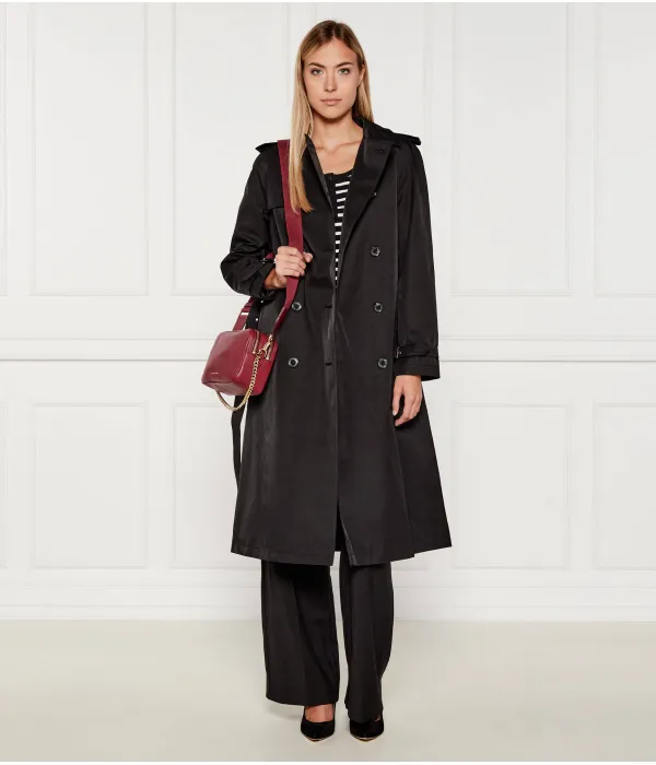 Кожаные туфли на широком каблуке Lauren Ralph Lauren, черный — фото 2