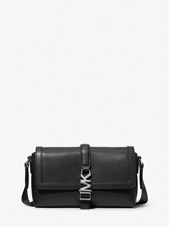 

Небольшая сумка Cyrus через плечо из зернистой кожи Michael Kors, черный