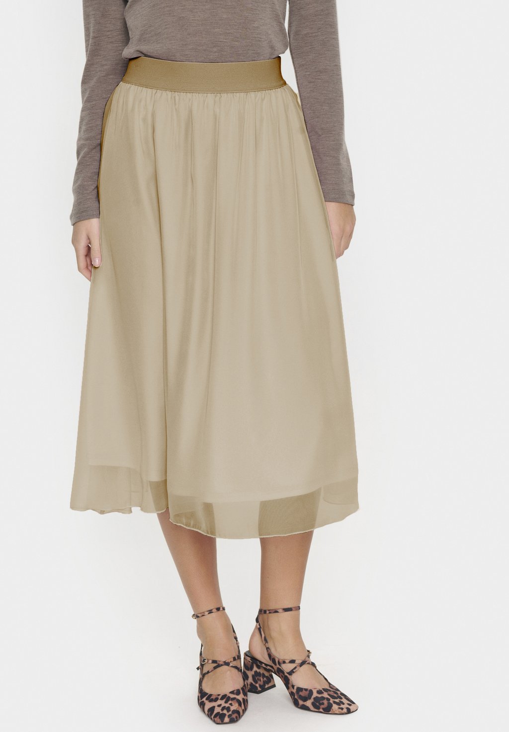

Юбка А-силуэта CORAL Saint Tropez, бежевый