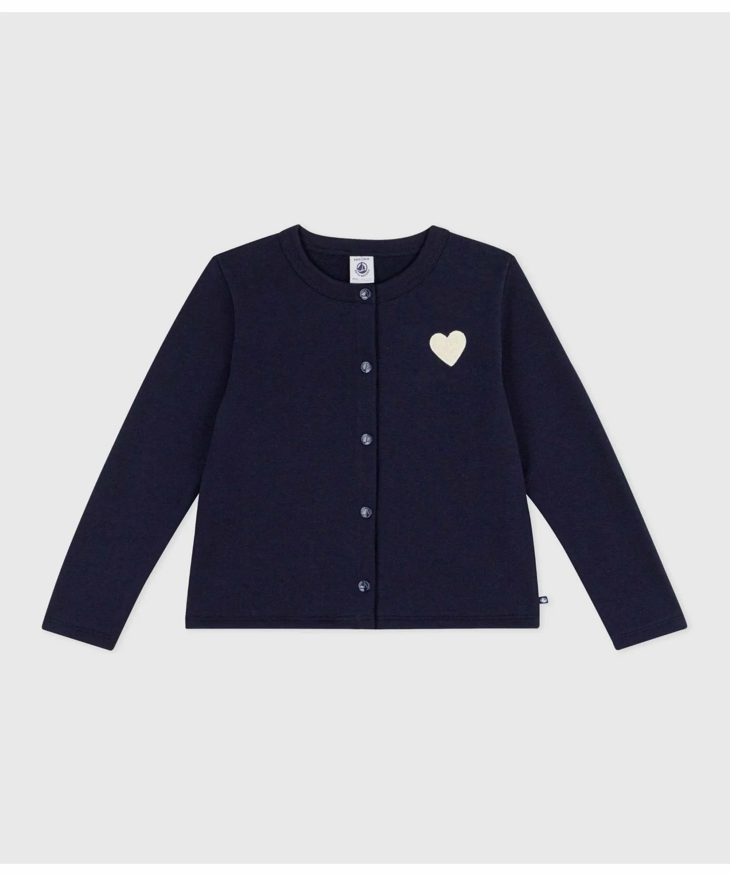 Толстовка кардиган PETIT BATEAU, Navy
