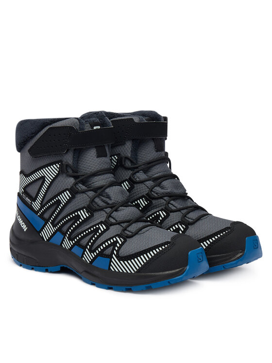 Сапоги для снега Xa Pro V8 Winter Waterproof L47857400 Salomon, серый — фото 2