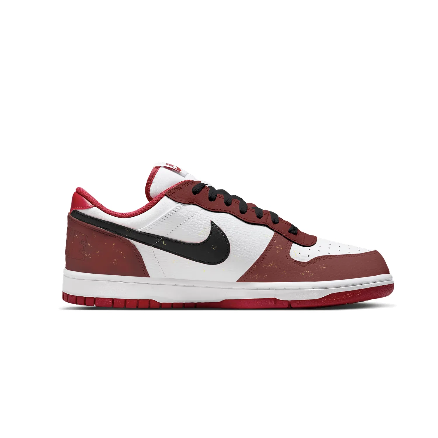 Кроссовки кеды Nike Big Burgundy — фото 4