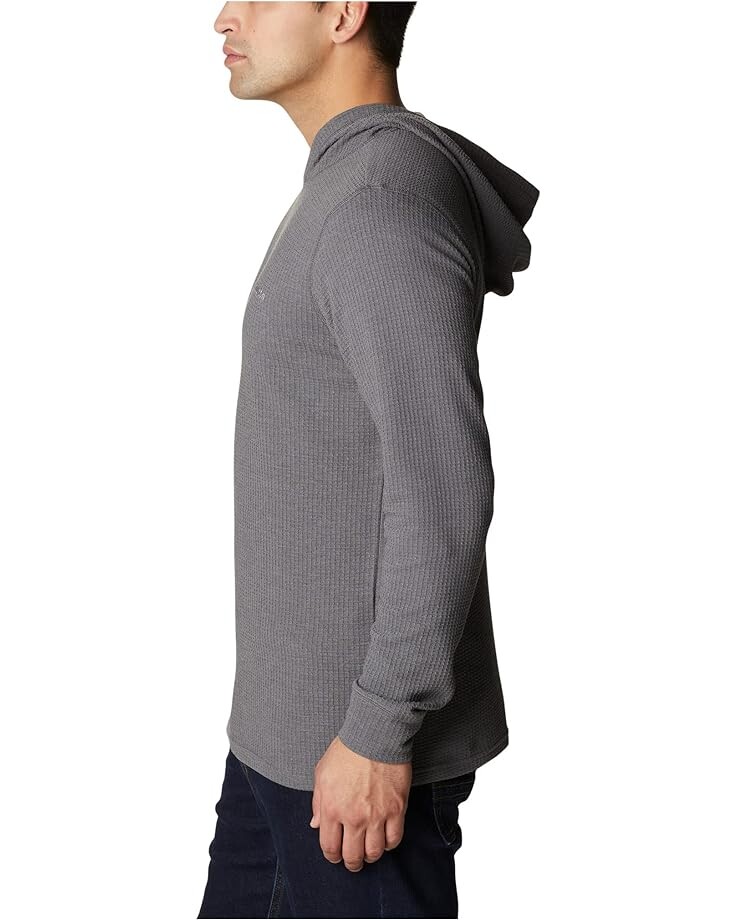

Худи Columbia Pine Peak Waffle Hoodie, цвет City Grey Heather