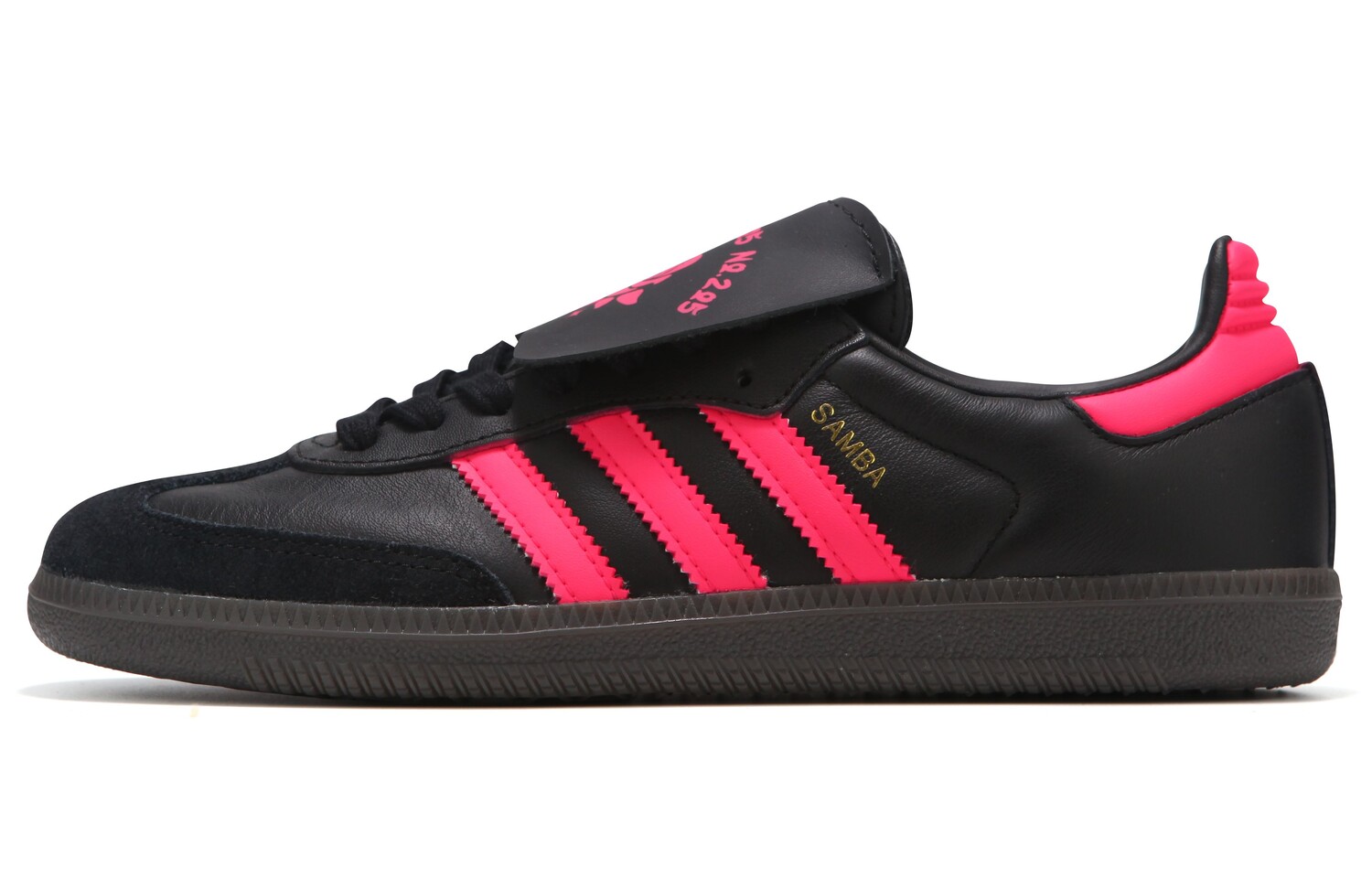 

Кроссовки Adidas Originals Samba Skateboard Shoes Unisex Low-Top Black Fuchsia