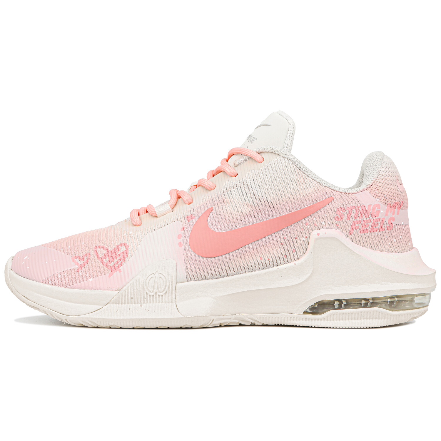 

Баскетбольные кроссовки Air Max 1 Basketball Shoes Men Low-top Pink/Beige Nike