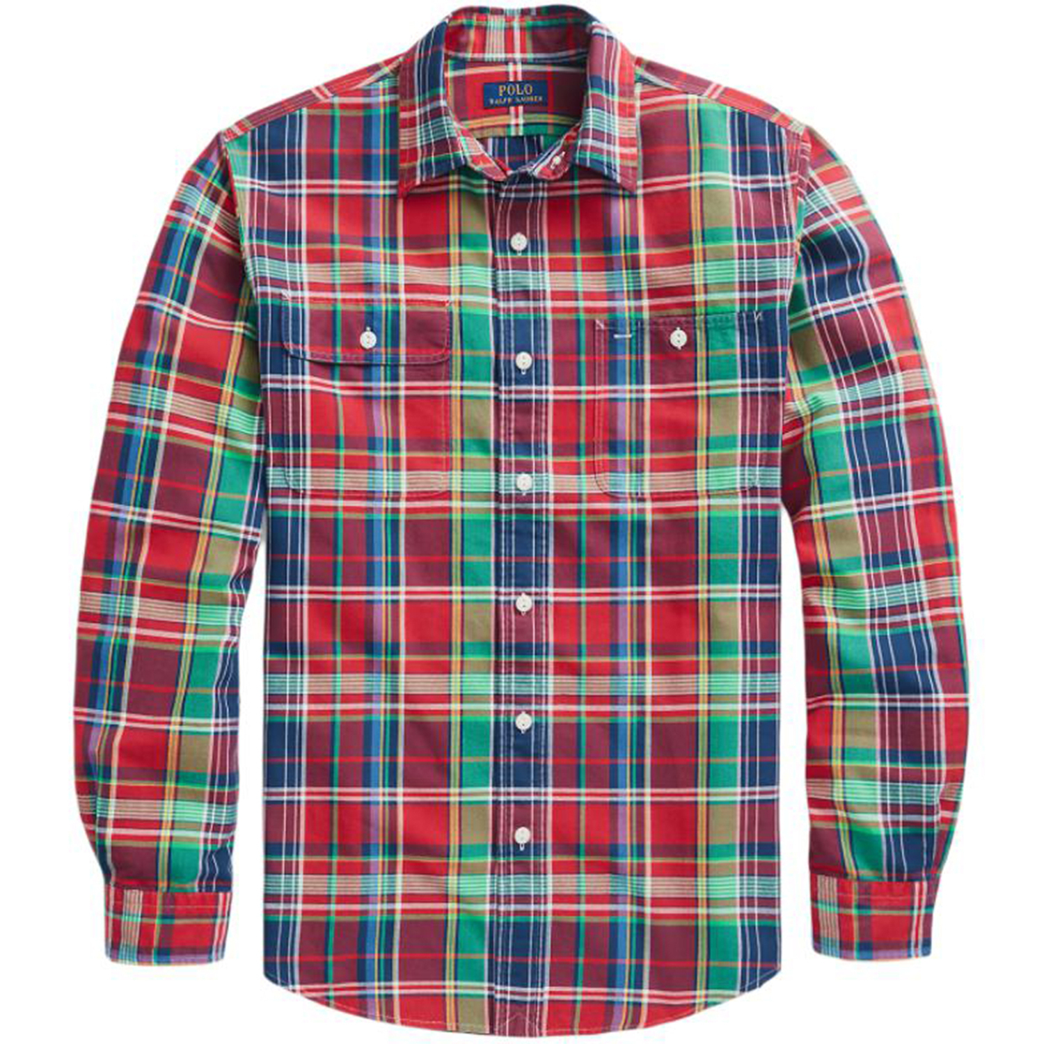 

Мужская разноцветная рубашка SS24 Polo Ralph Lauren, мультиколор