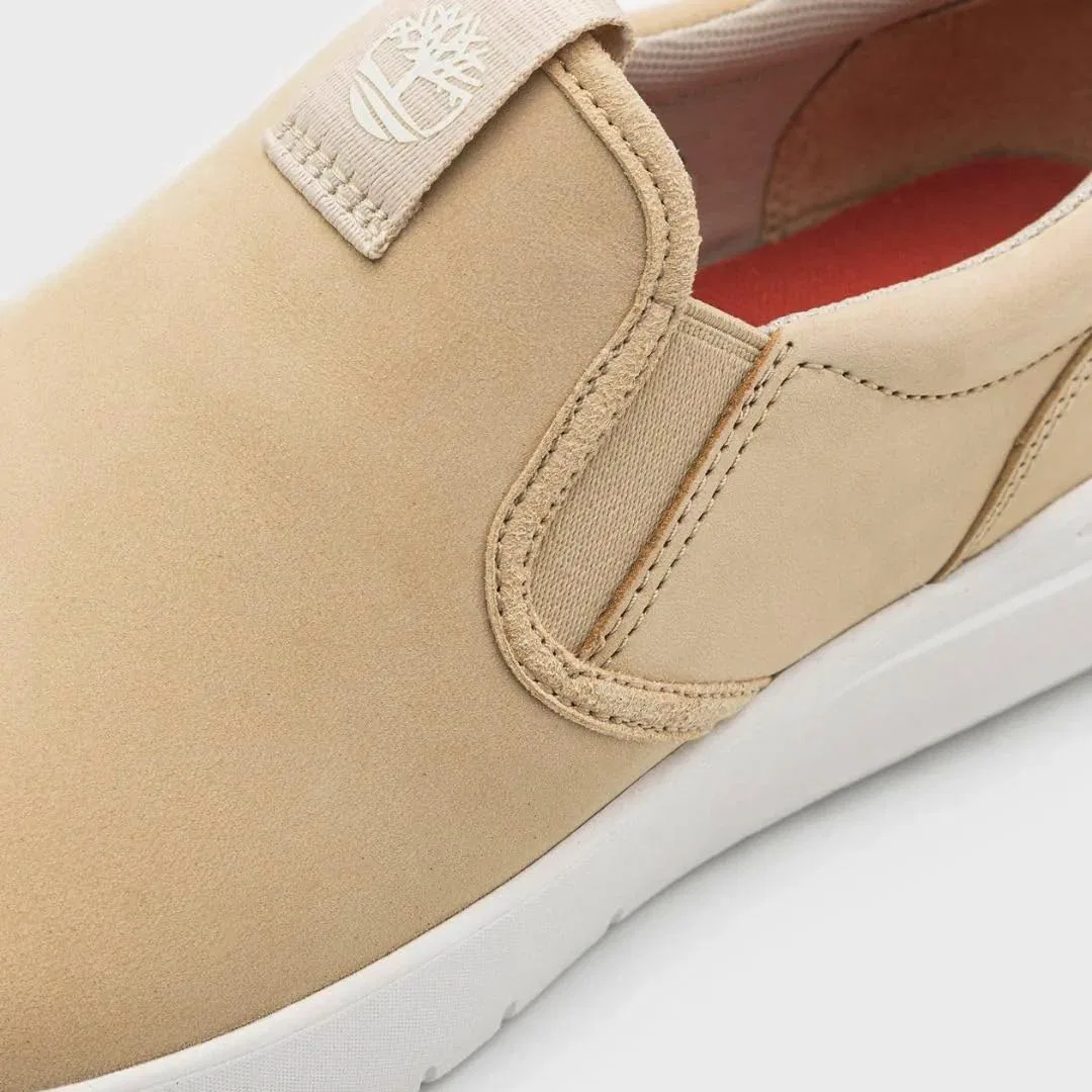 Кроссовки Timberland, Seneca Bay Fashion Nubuck Moccasin Sneaker, Light Beige — фото 4