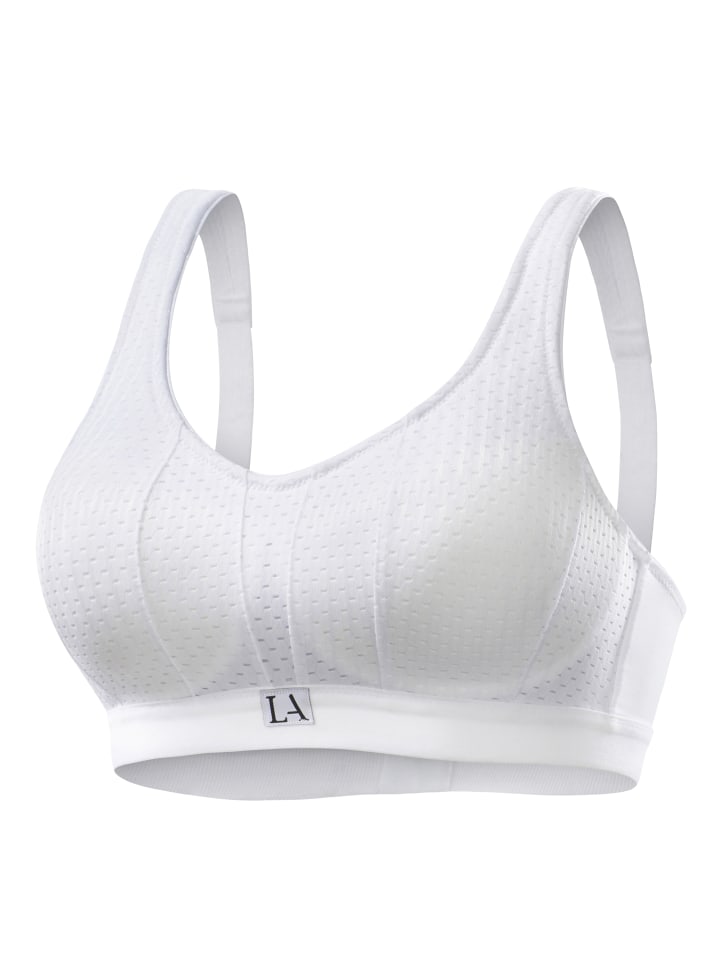 

Спортивный бюстгальтер LASCANA ACTIVE, белый