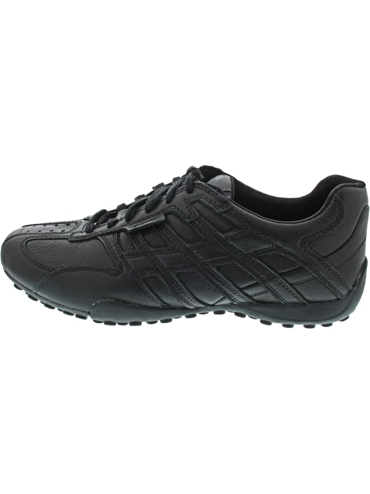 

Geox Спортивные кроссовки Snake Original на шнуровке, черные