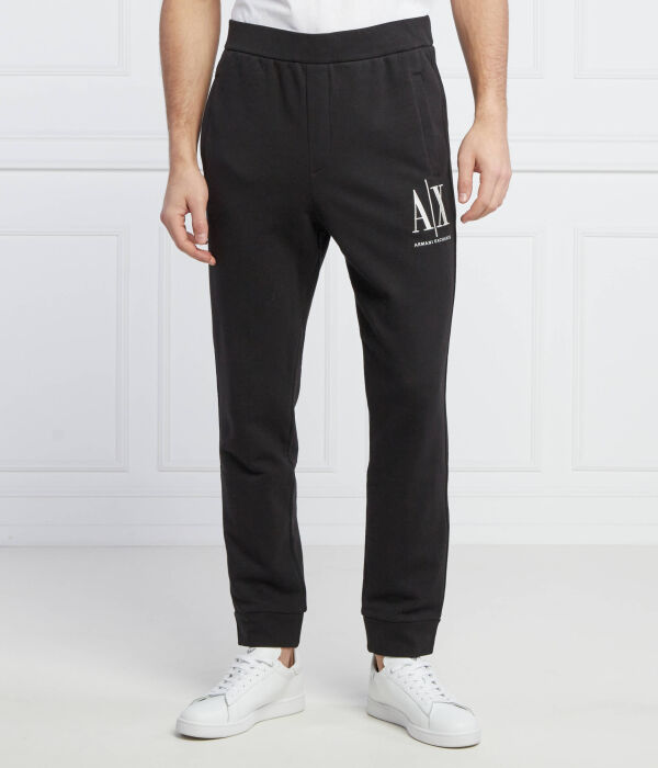 

Штаны спортивные Armani Exchange Relaxed Fit, черный