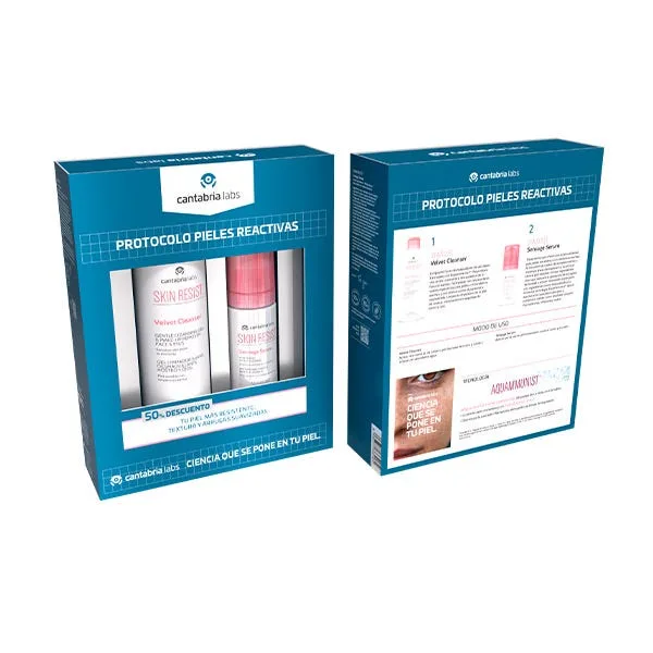 Средство для снятия макияжа SKIN RESISIT — Для лица Pack Sérum + Velvet Clean, 30 мл